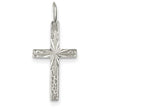 FJC Finejewelers Sterling Silver Cross Pendant Necklace - Chain Included