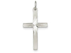 FJC Finejewelers Sterling Silver Cross Pendant Necklace - Chain Included