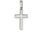 FJC Finejewelers Sterling Silver Polished Cross Pendant Necklace - Chain Included