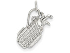 FJC Finejewelers Sterling Silver Golf Bag Charm