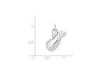 FJC Finejewelers Sterling Silver Golf Bag Charm