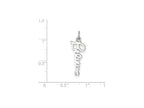 FJC Finejewelers Sterling Silver Believe Pendant Necklace - Chain Included