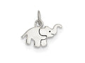 FJC Finejewelers Sterling Silver Enameled Elephant Charm