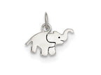 FJC Finejewelers Sterling Silver Enameled Elephant Charm