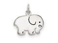 FJC Finejewelers Sterling Silver Enameled Elephant Charm