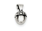 FJC Finejewelers Sterling Silver Acorn Pendant Necklace - Chain Included
