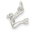 FJC Finejewelers Sterling Silver Gymnast Charm