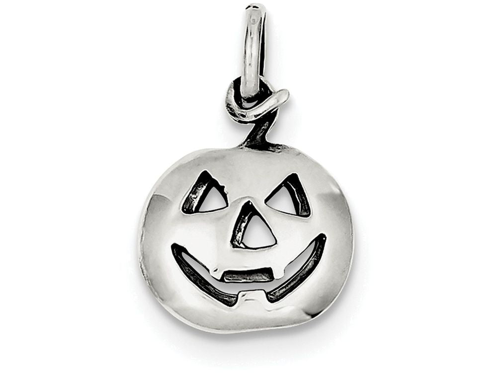 FJC Finejewelers Sterling Silver Pumpkin Charm