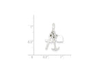 FJC Finejewelers Sterling Silver Polished Anchor Heart And Cross Pendant Necklace - Chain Included
