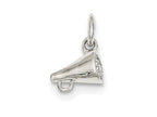 FJC Finejewelers Sterling Silver Megaphone Charm