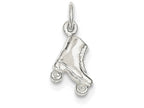FJC Finejewelers Sterling Silver Roller Skate Charm