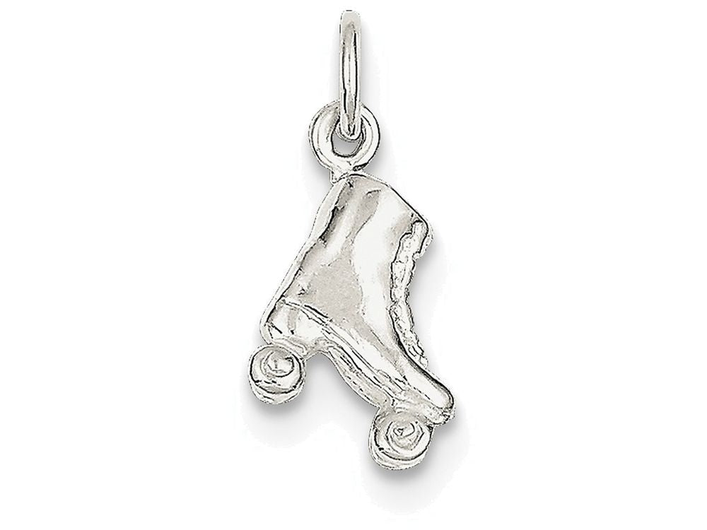 FJC Finejewelers Sterling Silver Roller Skate Charm