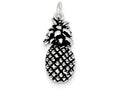 FJC Finejewelers Sterling Silver Antiqued Pineapple Charm