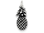FJC Finejewelers Sterling Silver Antiqued Pineapple Charm