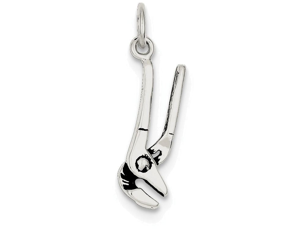 FJC Finejewelers Sterling Silver Antiqued Wrench Charm