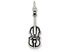 FJC Finejewelers Sterling Silver Antiqued Viola Charm