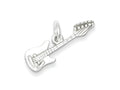 FJC Finejewelers Sterling Silver Electric Guitar Charm