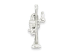 FJC Finejewelers Sterling Silver Trumpet Charm