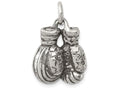 FJC Finejewelers Sterling Silver Antiqued Boxing Gloves Charm