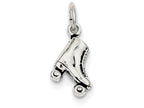 FJC Finejewelers Sterling Silver Antiqued Rollerskate Charm
