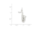 FJC Finejewelers Sterling Silver Saxaphone Charm