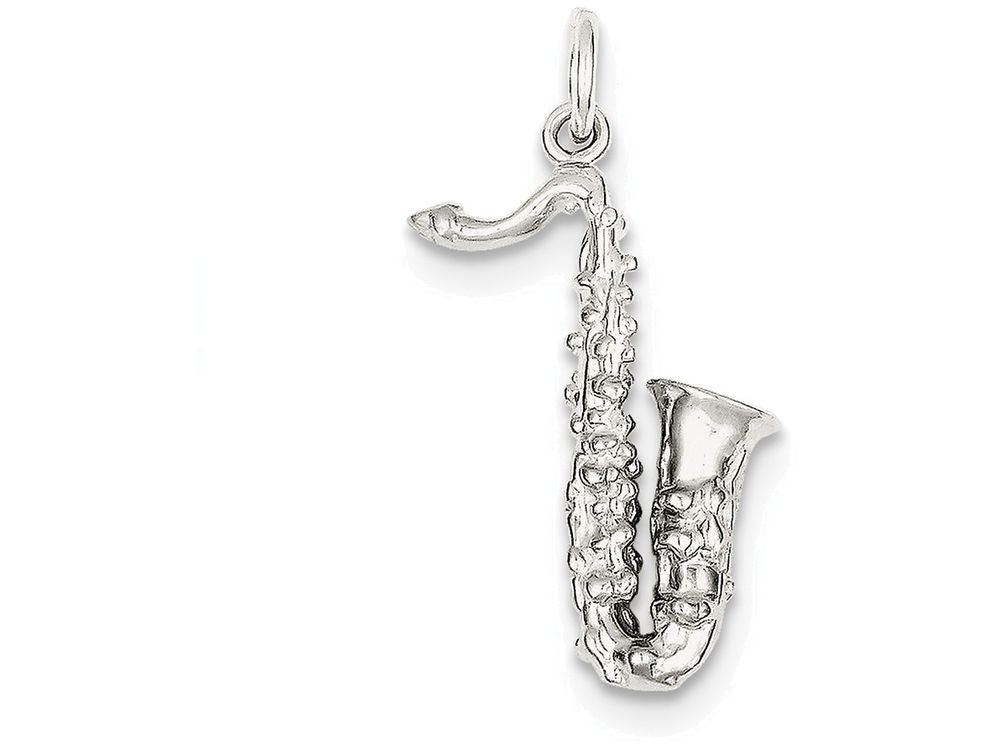 FJC Finejewelers Sterling Silver Saxaphone Charm