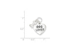 FJC Finejewelers Sterling Silver Dog Lover Pendant Necklace - Chain Included