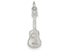 FJC Finejewelers Sterling Silver Guitar Charm