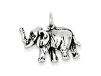 FJC Finejewelers Sterling Silver Antiqued Elephant Charm