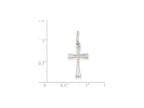 FJC Finejewelers Sterling Silver Cross Pendant Necklace - Chain Included