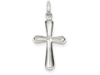 FJC Finejewelers Sterling Silver Cross Pendant Necklace - Chain Included