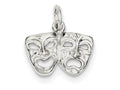 FJC Finejewelers Sterling Silver Comedy/tragedy Charm