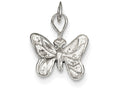 FJC Finejewelers Sterling Silver Butterfly Charm