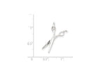 FJC Finejewelers Sterling Silver Scissors Charm