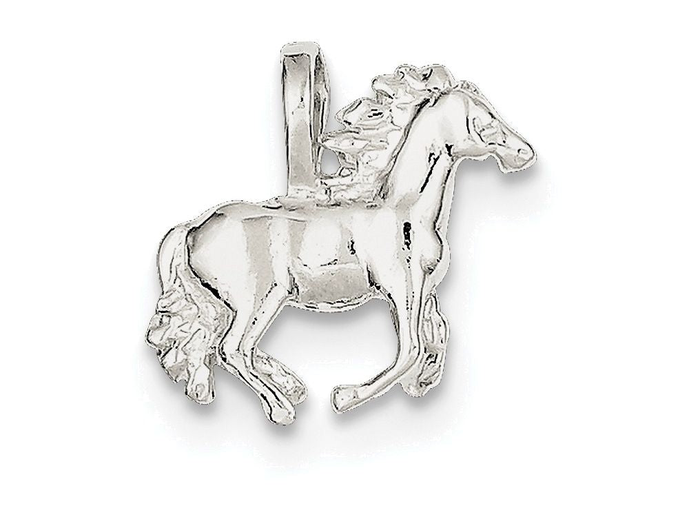 FJC Finejewelers Sterling Silver Horse Charm