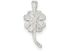 FJC Finejewelers Sterling Silver 4-leaf Clover Charm