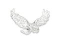FJC Finejewelers Sterling Silver Eagle Pendant Necklace - Chain Included