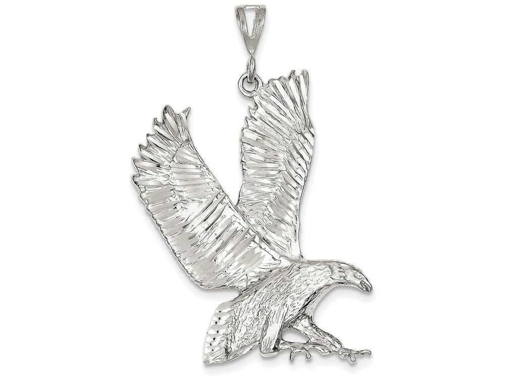 FJC Finejewelers Sterling Silver Eagle Charm