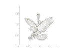 FJC Finejewelers Sterling Silver Eagle Charm