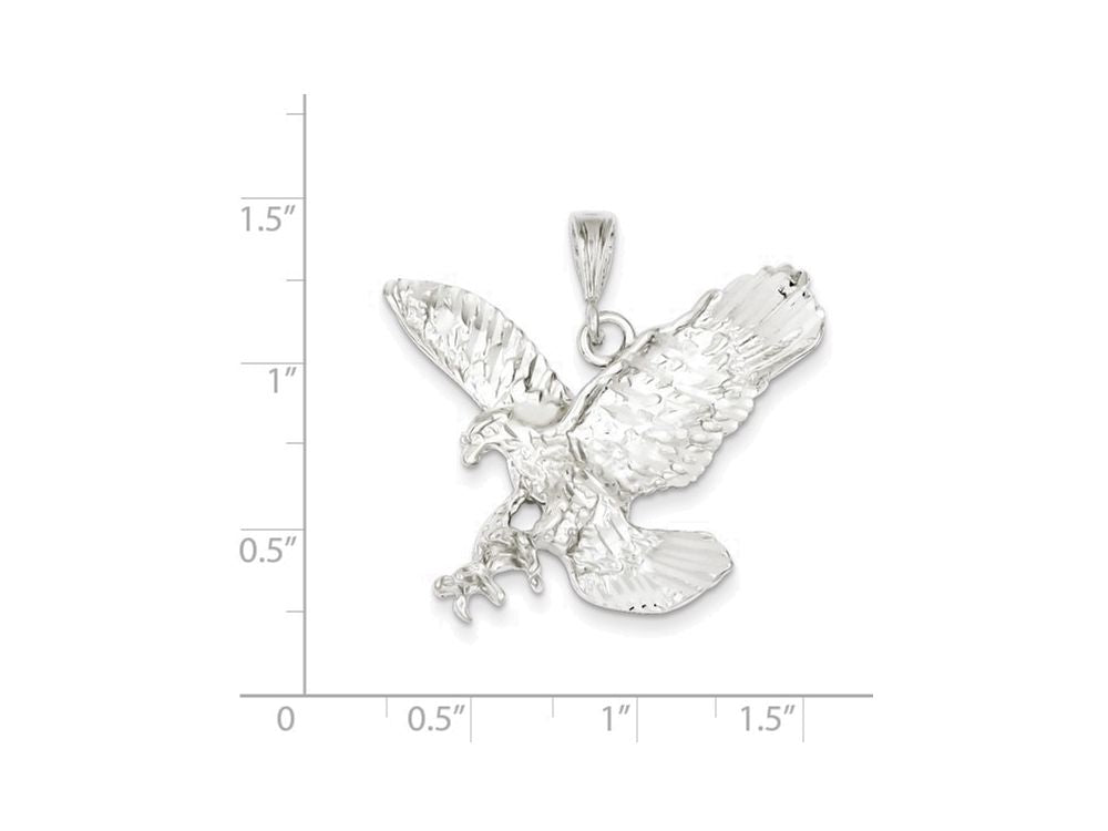 FJC Finejewelers Sterling Silver Eagle Charm