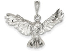 FJC Finejewelers Sterling Silver Eagle Pendant Necklace - Chain Included