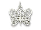FJC Finejewelers Sterling Silver Butterfly Charm