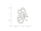 FJC Finejewelers Sterling Silver Scorpian Pendant Necklace - Chain Included