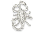 FJC Finejewelers Sterling Silver Scorpian Pendant Necklace - Chain Included