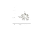 FJC Finejewelers Sterling Silver Elephant Charm