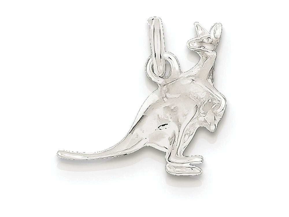 FJC Finejewelers Sterling Silver Kangaroo Charm