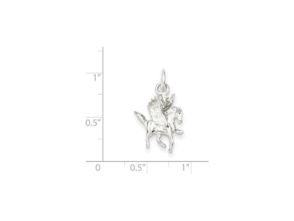 FJC Finejewelers Sterling Silver Pegasus Charm