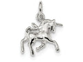 FJC Finejewelers Sterling Silver Unicorn Charm