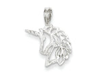FJC Finejewelers Sterling Silver Unicorn Charm