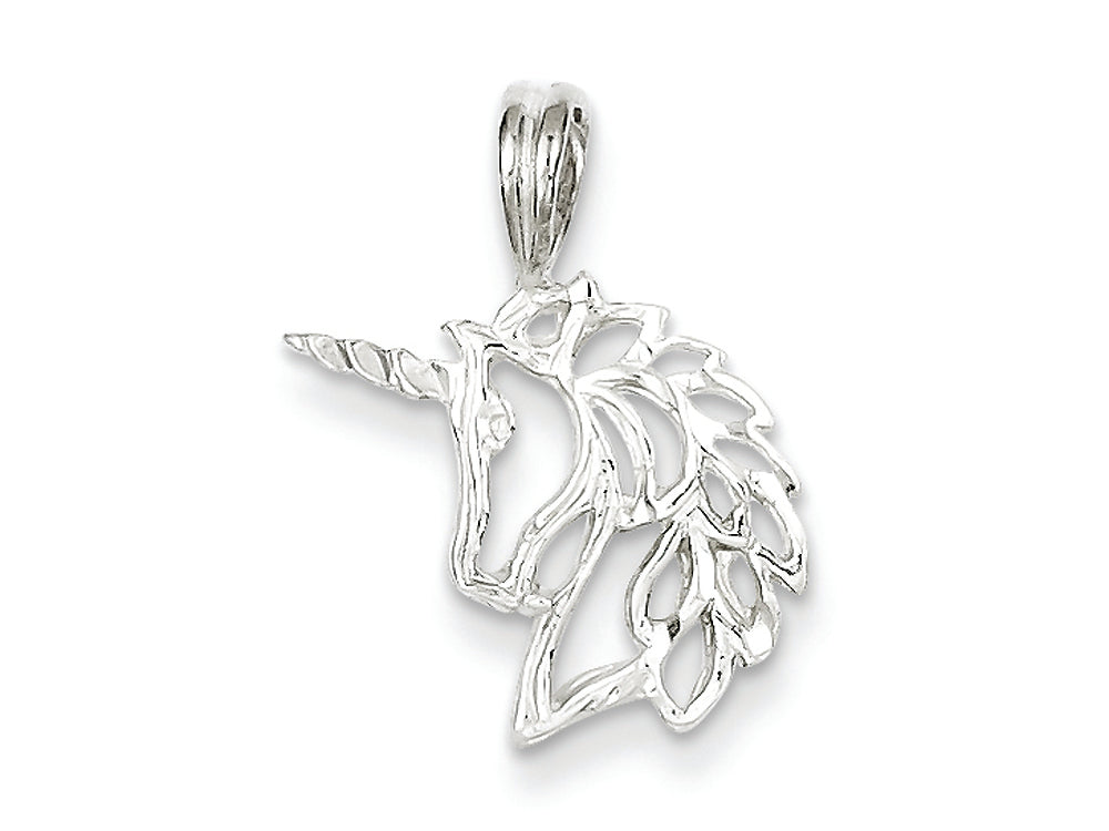 FJC Finejewelers Sterling Silver Unicorn Charm